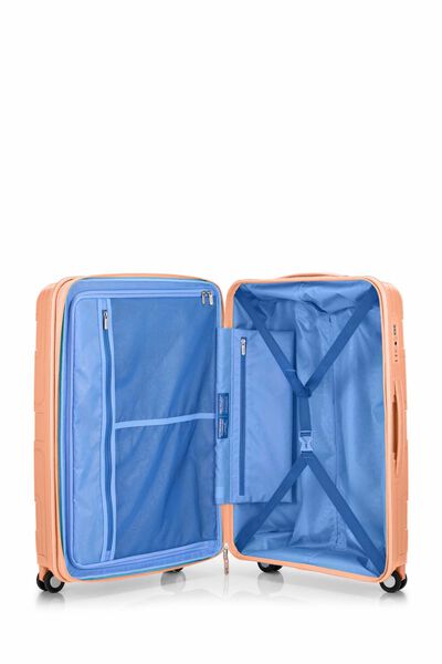 Bundle American Tourister Koper Litevlo Apricot Medium + Carter Backpack 1 Black