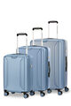 American Tourister Koper Robotech 3Pcs Set (20, 24, 28 Inch) - Mettalic Blue