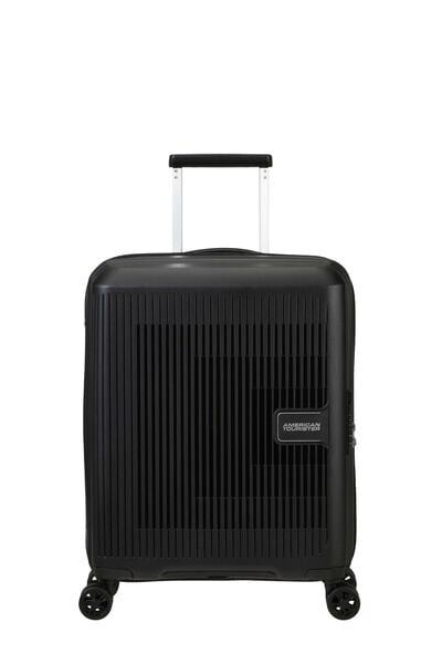 American Tourister Bundle Koper Aerostep Cabin Black + Large Dark Forest