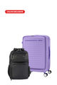 Bundle Set Frontec Medium Purple + Segno 2.0 Backpack Black