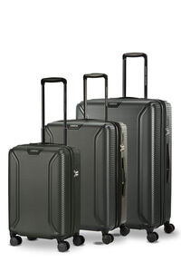 American Tourister Koper Robotech 3Pcs Set (20, 24, 28 Inch) - Black