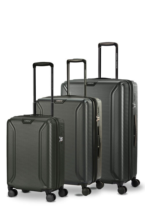 American Tourister Koper Robotech 3Pcs Set (20, 24, 28 Inch) - Black