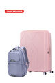 Bundle Set Argyle Large Pink + Brett 2.0 Backpack Alloy