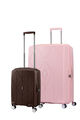 Bundle Koper Argyle Cabin Chocolate  + Large Pink