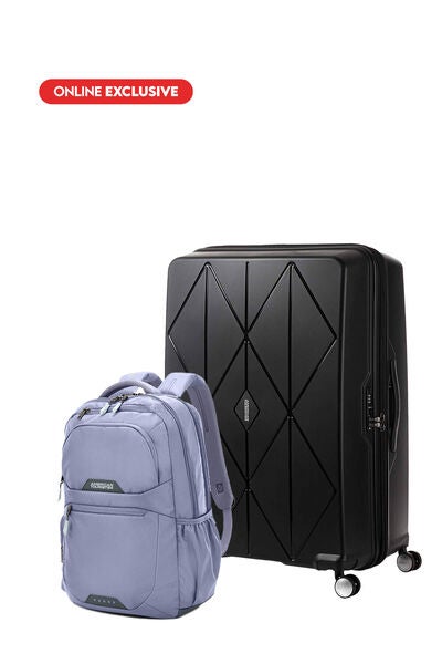 Bundle Set Argyle Large Black + Brett 2.0 Backpack Alloy