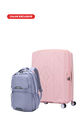 Bundle Set Argyle Medium Pink + Brett 2.0 Backpack Alloy