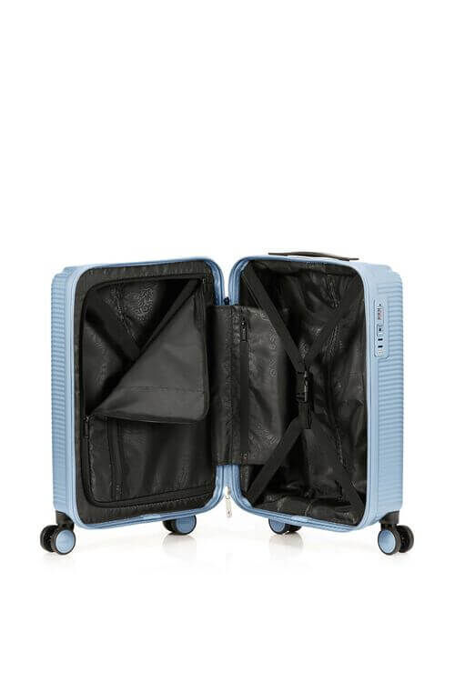 American Tourister Koper Robotech 3Pcs Set (20, 24, 28 Inch) - Mettalic Blue