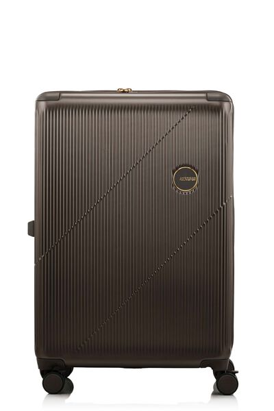 American Tourister Koper Curvus 3Pcs Set (20, 24, 28            Inch) - Coffee