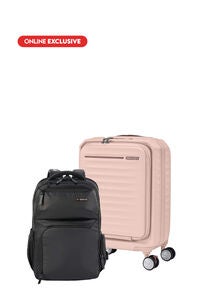 Bundle Set Frontec Cabin Strawberry + Segno 2.0 Backpack Black
