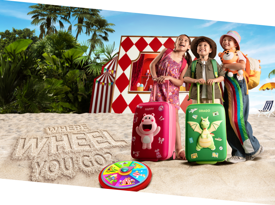 KIZTOPIA UPRIGHT 47/17 TSA DRAGON  topdesc | American Tourister